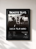 #noir Check Your Head (Deluxe Edition/Remastered/2009) di Beastie Boys in stampa incorniciata, cornice nera, stampata e incorniciata in Francia