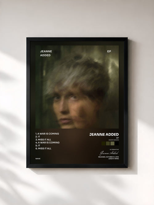 Jeanne Added · EP (Deezer Session) — Affiche encadrée