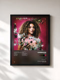 #noir Tableau de l'album Roses de Kimberose, cadre noir, imprimé et encadré en France