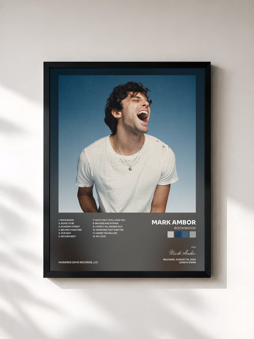 Mark Ambor · Rockwood — Affiche encadrée