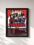 #noir Tableau de l'album Corridos Tumbados Vol. 2 de Natanael Cano, cadre noir, imprimé et encadré en France