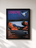 #noir Tableau de l'album VI - Panic de Cerrone, cadre noir, imprimé et encadré en France