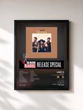 #noir Tableau de l'album Ocean (Big Machine Radio Release Special) de Lady A, cadre noir, imprimé et encadré en France