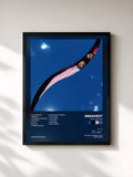 #noir Tableau de l'album Still Waters de Breakbot, cadre noir, imprimé et encadré en France