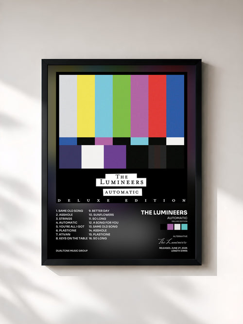 The Lumineers · Automatic (Deluxe Edition) — Affiche encadrée