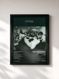 #noir Tableau de l'album The Morning After de The J. Geils Band, cadre noir, imprimé et encadré en France