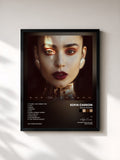 #noir Tableau de l'album Sofia Carson de Sofia Carson, cadre noir, imprimé et encadré en France