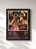 #noir Tableau de l'album Primera Fila - Hecho Realidad (Track by Track Commentary) de HA-ASH, cadre noir, imprimé et encadré en France