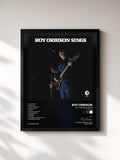 #noir Tableau de l'album Roy Orbison Sings (Remastered) de Roy Orbison, cadre noir, imprimé et encadré en France