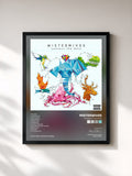 #noir Tableau de l'album Connect The Dots de MisterWives, cadre noir, imprimé et encadré en France