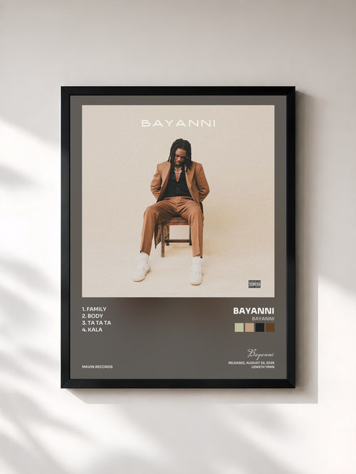 Bayanni · Bayanni — Affiche encadrée