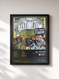 #noir Tableau de l'album Don't Panic: It's Longer Now! de All Time Low, cadre noir, imprimé et encadré en France