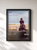 #noir Tableau de l'album Mind How You Go de Skye, cadre noir, imprimé et encadré en France