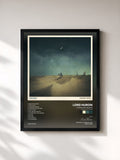 #noir Tableau de l'album Lonesome Dreams (Bonus Track Version) de Lord Huron, cadre noir, imprimé et encadré en France