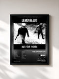 #noir Tableau de l'album Hate Your Friends (Deluxe) de The Lemonheads, cadre noir, imprimé et encadré en France