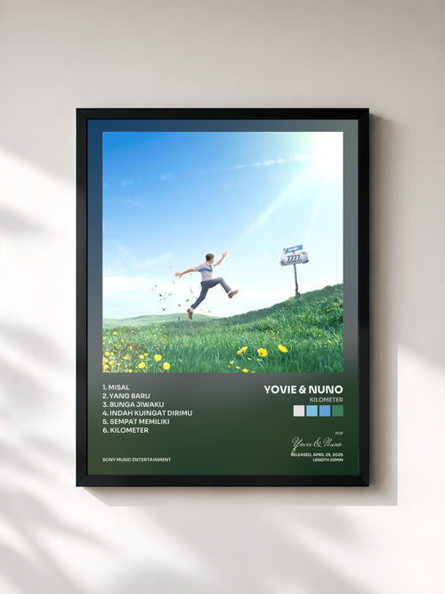 Yovie & Nuno · Kilometer — Affiche encadrée