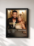 #noir Tableau de l'album Come Back (feat. Anika) de Michael Wendler, cadre noir, imprimé et encadré en France