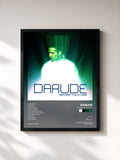 #noir Tableau de l'album Before the Storm de Darude, cadre noir, imprimé et encadré en France