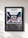 #noir Tableau de l'album Anjunabeats Volume 10 (Unmixed & DJ Ready) de Above & Beyond, cadre noir, imprimé et encadré en France