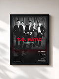 #noir Tableau de l'album Essential de TC Matic, cadre noir, imprimé et encadré en France