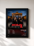 #noir Tableau de l'album Berlin lebt 2 de Capital Bra, cadre noir, imprimé et encadré en France