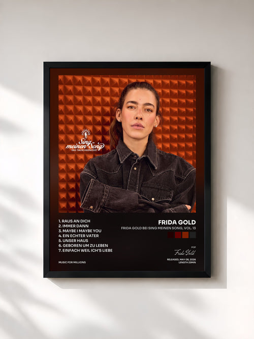 Frida Gold · Frida Gold bei Sing meinen Song, Vol. 13 — Affiche encadrée
