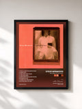 #noir Tableau de l'album Refugees Of The Heart de Steve Winwood, cadre noir, imprimé et encadré en France