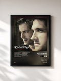 #noir Tableau de l'album Boa Sorte Pra Você de Victor & Leo, cadre noir, imprimé et encadré en France