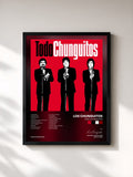 #noir Tableau de l'album Todo Chunguitos de Los Chunguitos, cadre noir, imprimé et encadré en France