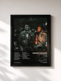 #noir Tableau de l'album Ain't That The Truth de Drakeo the Ruler, cadre noir, imprimé et encadré en France