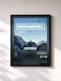 #noir Tableau de l'album Free (feat. Emeli Sandé) (Remix EP) de Rudimental, cadre noir, imprimé et encadré en France