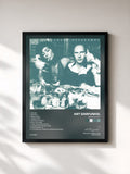 #noir Tableau de l'album Breakeaway de Art Garfunkel, cadre noir, imprimé et encadré en France
