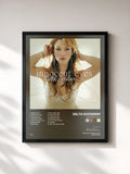 #noir Tableau de l'album Innocent Eyes de Delta Goodrem, cadre noir, imprimé et encadré en France