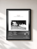 #noir Tableau de l'album Humanoids - The 6th Album Repackage de TVXQ!, cadre noir, imprimé et encadré en France