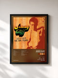 #noir Tableau de l'album The EMI Years 1973-'75 de Jimmy Cliff, cadre noir, imprimé et encadré en France