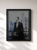 #noir Tableau de l'album Lanterns de Howie Day, cadre noir, imprimé et encadré en France