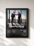 #noir Tableau de l'album Mas de 10 de Andy & Lucas, cadre noir, imprimé et encadré en France