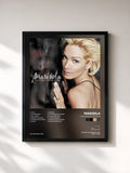 #noir Tableau de l'album Historia de un Amor de Marisela, cadre noir, imprimé et encadré en France