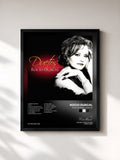 #noir Tableau de l'album Rocio Durcal - Duetos de Rocio Durcal, cadre noir, imprimé et encadré en France