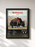 #noir Tableau de l'album Yours de Beatsteaks, cadre noir, imprimé et encadré en France