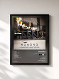 #noir Tableau de l'album We Are Only What We Feel de NONONO, cadre noir, imprimé et encadré en France