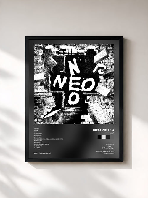 Neo Pistea · NEO — Affiche encadrée