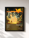 #noir Tableau de l'album At War with the Mystics de The Flaming Lips, cadre noir, imprimé et encadré en France