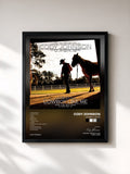 #noir Tableau de l'album Cowboy Like Me de Cody Johnson, cadre noir, imprimé et encadré en France