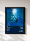 #noir Tableau de l'album Hijos Del Mar de David Bisbal, cadre noir, imprimé et encadré en France