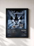 #noir Tableau de l'album Dark Passion Play (Special Deluxe Edition) de Nightwish, cadre noir, imprimé et encadré en France