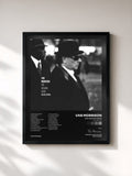 #noir Tableau de l'album The Healing Game (Deluxe Edition) de Van Morrison, cadre noir, imprimé et encadré en France