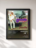 #noir Tableau de l'album La Pasadita de Gerardo Ortiz, cadre noir, imprimé et encadré en France