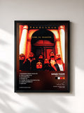 #noir Tableau de l'album Time to Breathe de Sandi Thom, cadre noir, imprimé et encadré en France