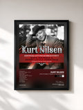 #noir Tableau de l'album Have Yourself A Merry Little Christmas de Kurt Nilsen, cadre noir, imprimé et encadré en France